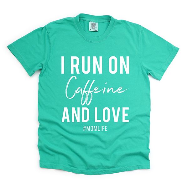 

Футболка I run on caffeine and love, окрашенная в готовом виде Simply Sage Market, Island Green, Зеленый, Футболка I run on caffeine and love, окрашенная в готовом виде Simply Sage Market, Island Green