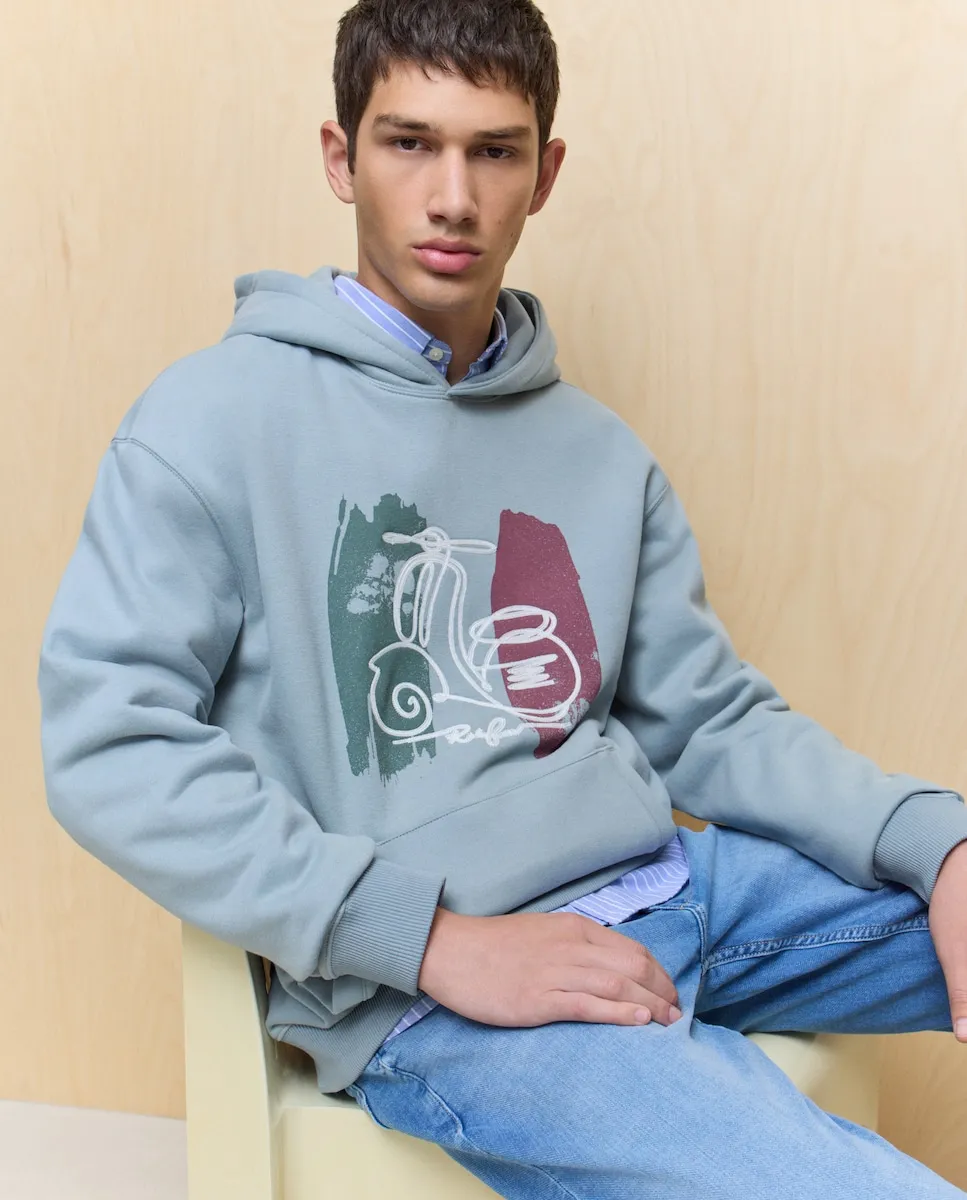 

Мужская кенгуру-толстовка Easy Wear, светло-зеленый