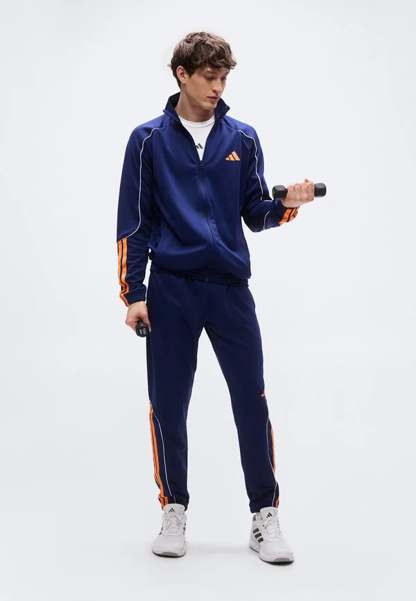 Спортивный костюм для стадиона Adidas Sportswear, Dark Blue/Pure Orange — фото 2