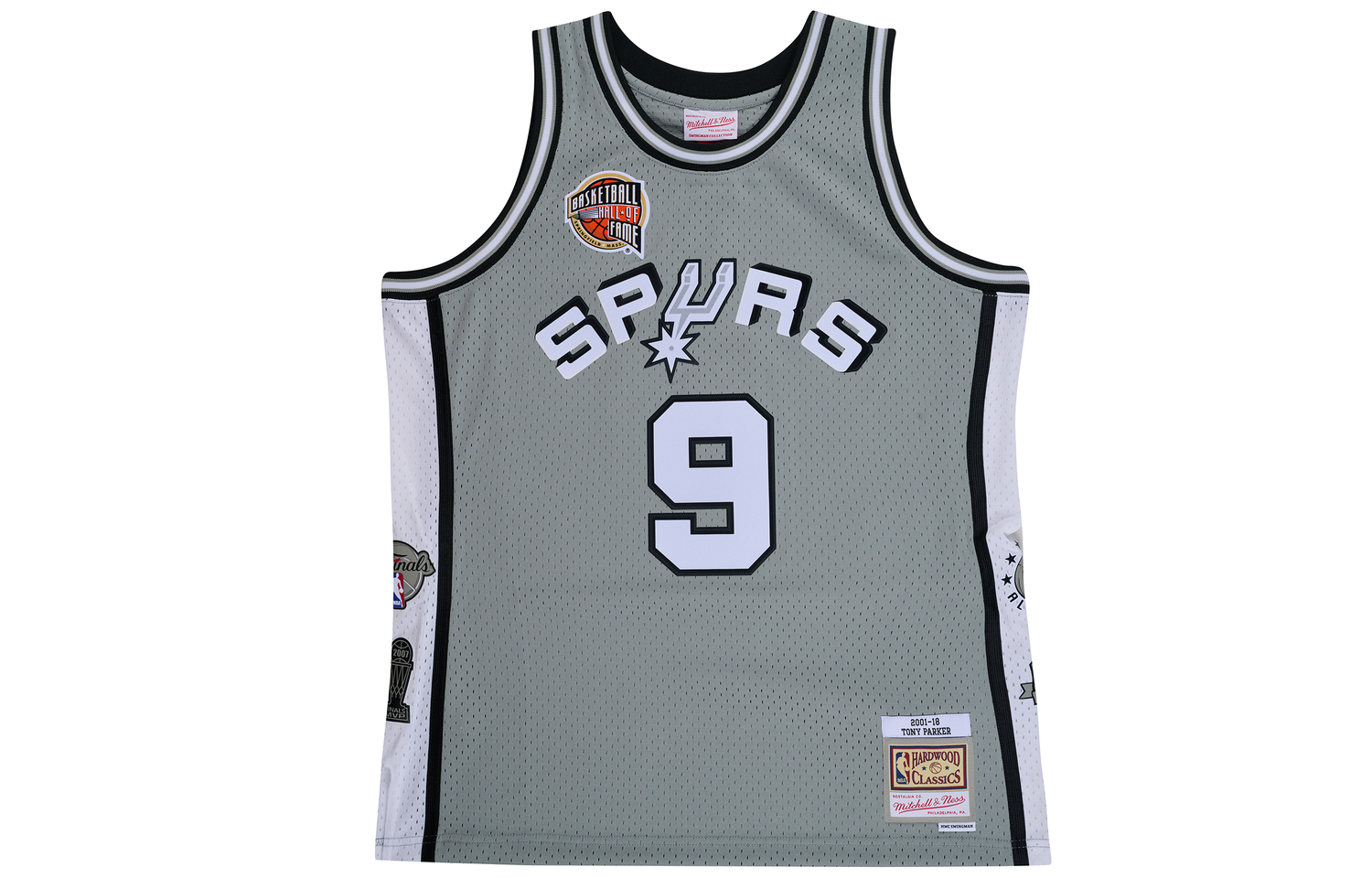 

Майка Mitchell & Ness NBA Swingman "Spurs Tony Parker" Mitchell Ness, серая