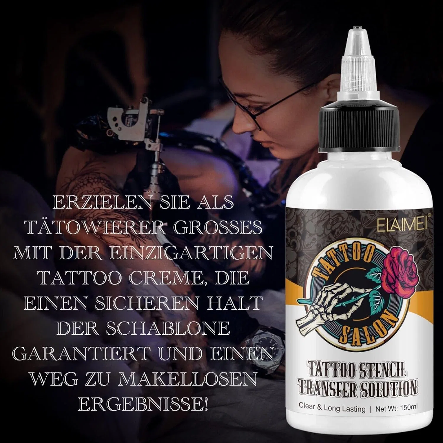 Гель для перевода тату-трафаретов P-Beauty, 3 шт. по 150 мл P-Beauty Cosmetic Accessories — фото 3
