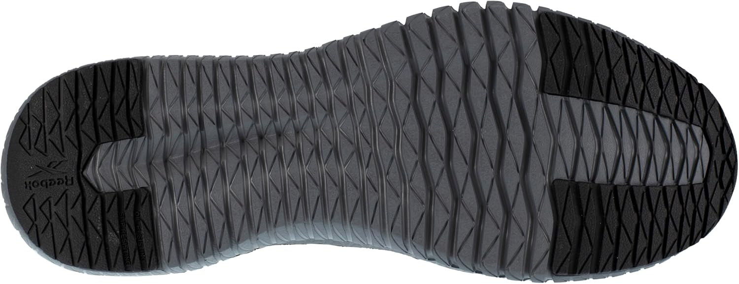 Мужские оксфорды Reebok Work Flexagon 3.0 с композитным носком, серый — фото 2