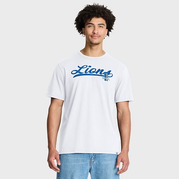 

Мужская белая футболка Detroit Lions Fluid Motion Legacy Fanatics
