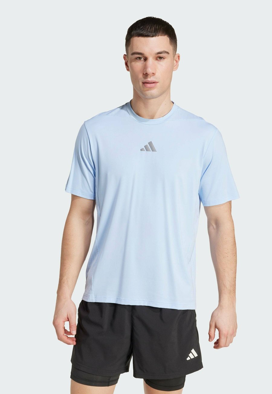 

Футболка Adidas Performance Sports T-shirt, Glow Blue/Blue
