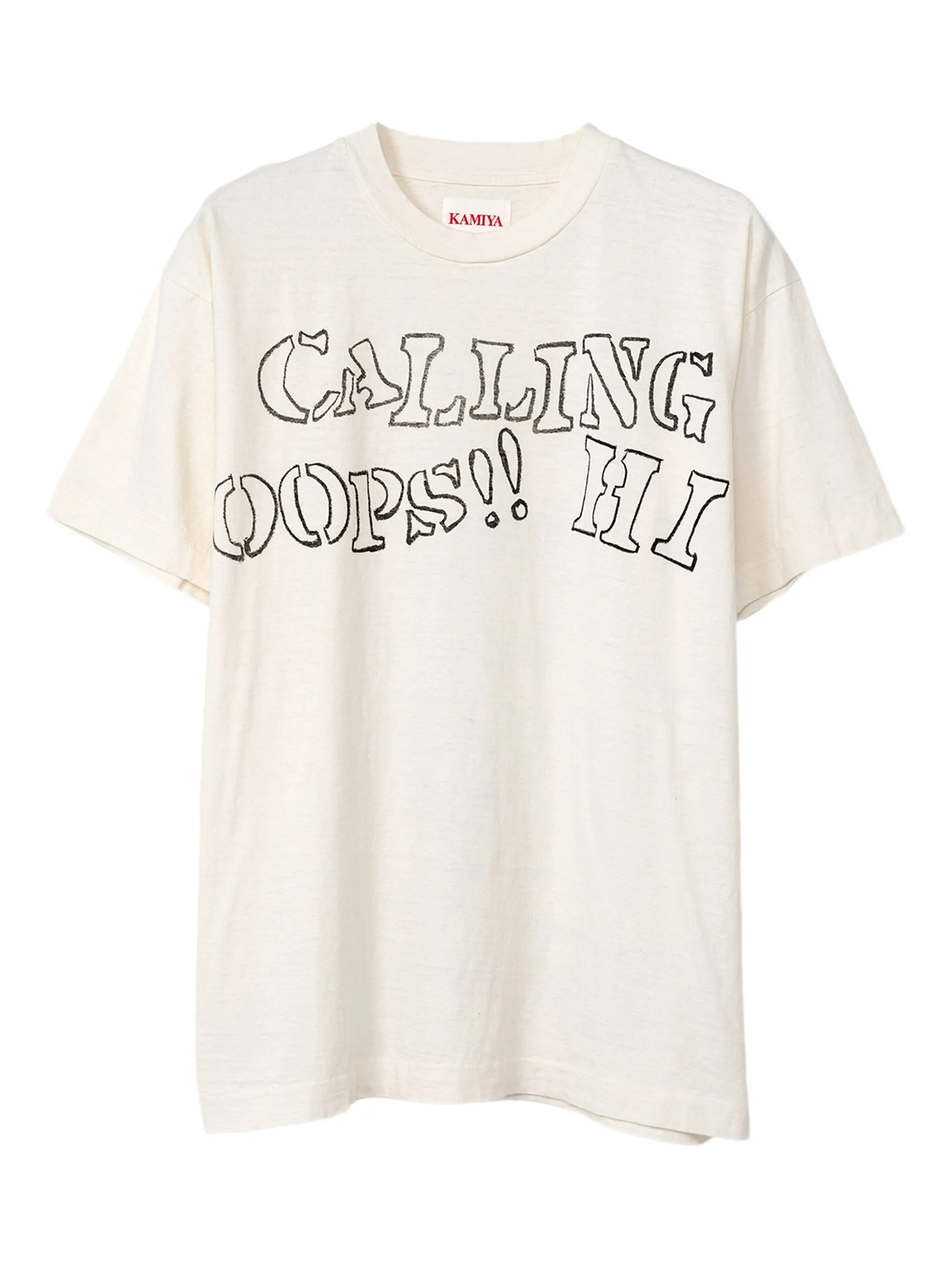 

Футболка с принтом Kamiya, белый