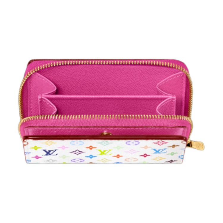 LOUIS VUITTON Кошелек X Takashi Murakami Lou белый разноцветный — фото 4