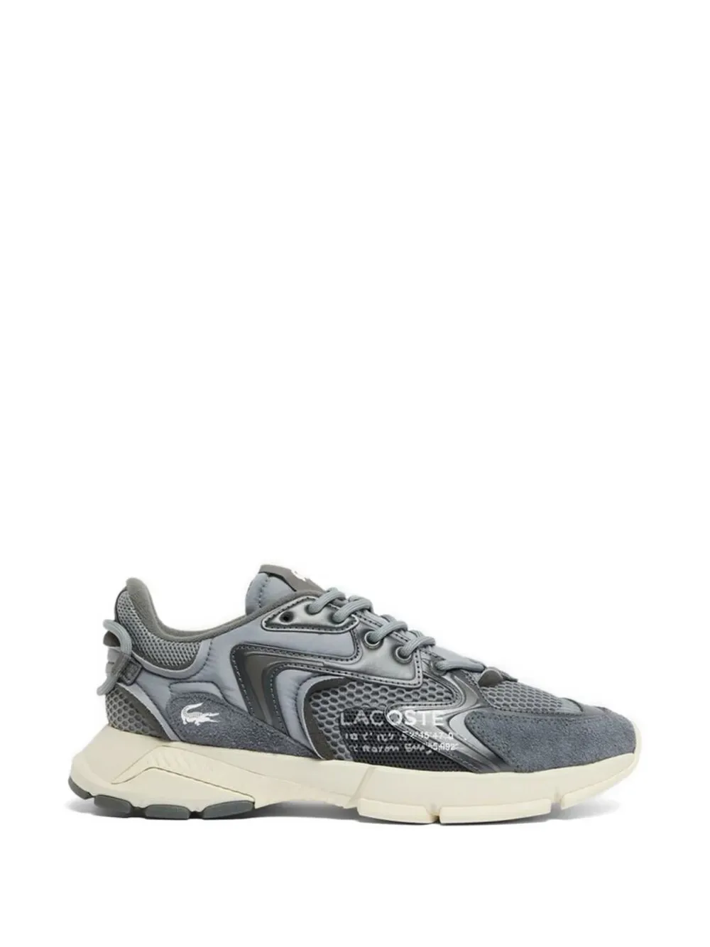 Кроссовки L003 Neo Shot на шнуровке Lacoste, серый