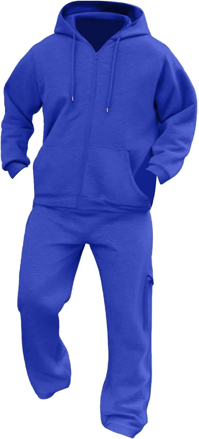 Спортивный костюм из флиса, мужской, 2 предмета, Blue — фото 2
