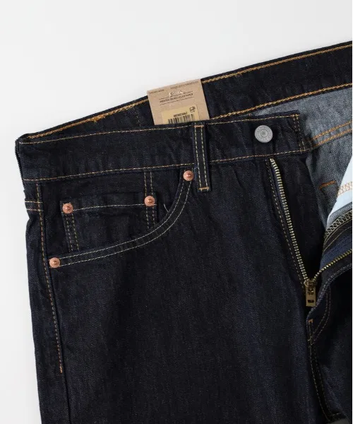 【Levi's】505 Regular Straight Denim Pants (Classic / Aged / Authentic / Versatile / Indigo) — фото 4