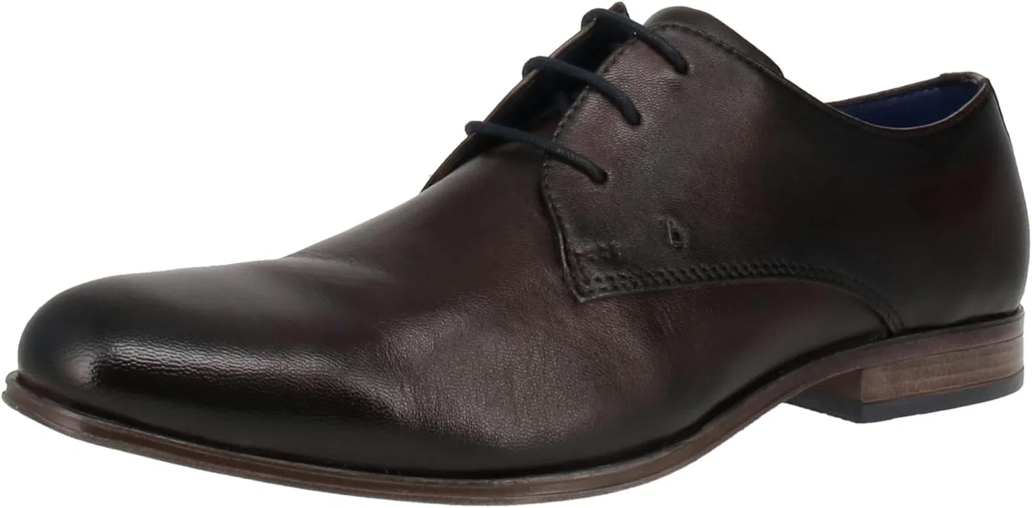 Мужские туфли-дерби Bugatti 311902034100, Brown Dark Brown 6100