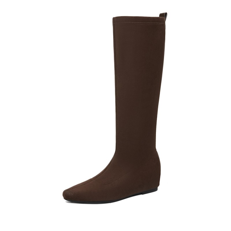 Сапоги женские 5 см ELLE, Brown
