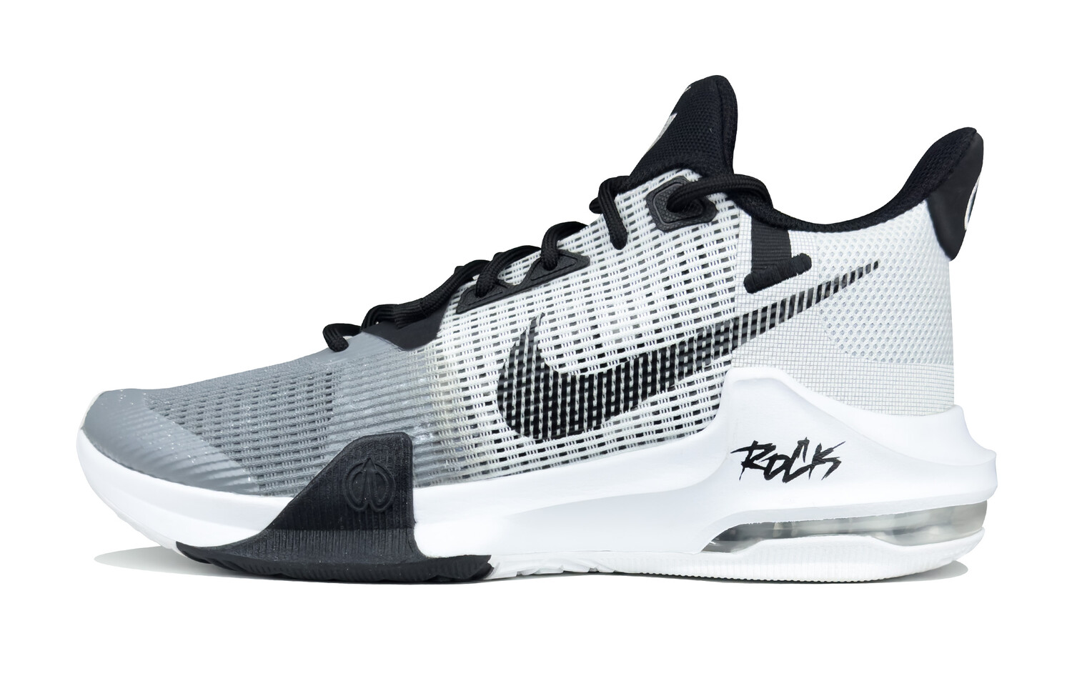 

Баскетбольные кроссовки Air Max Impact 3 мужские низкие серые/белые/черные Nike