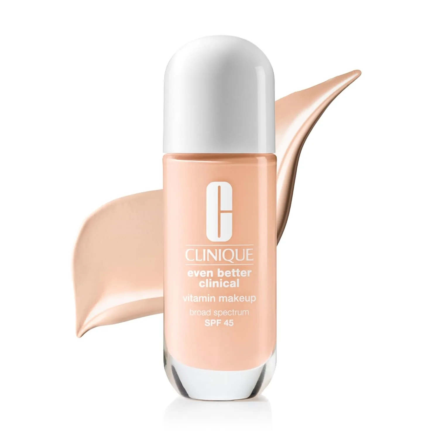 Clinique Even Better Clinical Vitamin Makeup Broad Spectrum SPF 45 с витаминами C, E и B3 | Легкое покрытие + яркий финиш, AC Light Cool 2