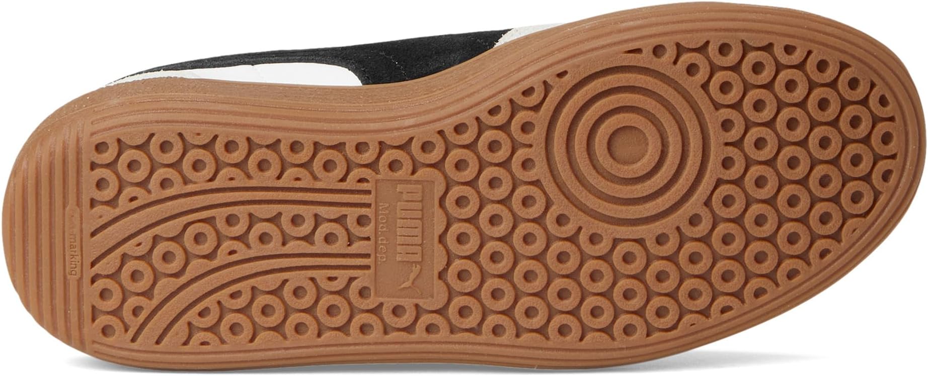 Кроссовки PUMA Kids Palermo, цвет PUMA White/Vapor Gray/Gum — фото 3