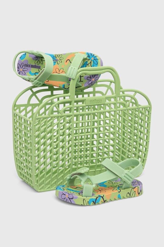 Melissa Детские сандалии PLAYTIME BB, зеленый