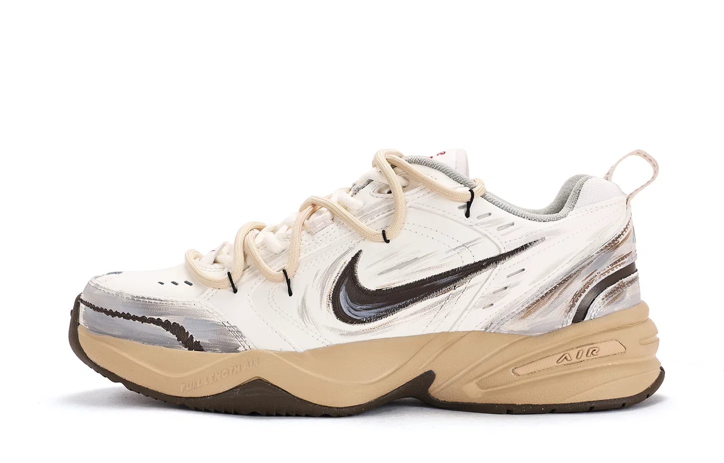 Кроссовки тренировочные Nike Air Monarch 4 белые — фото 3