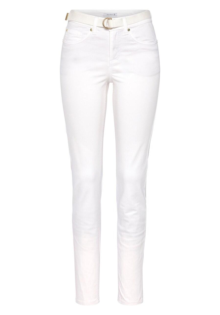 

Узкие джинсы DELMAO, White