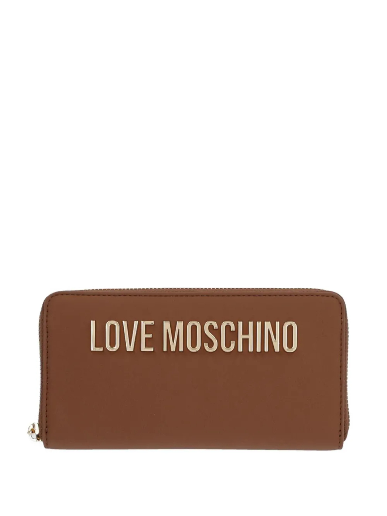 

Кошелек с логотипом Love Moschino, коричневый