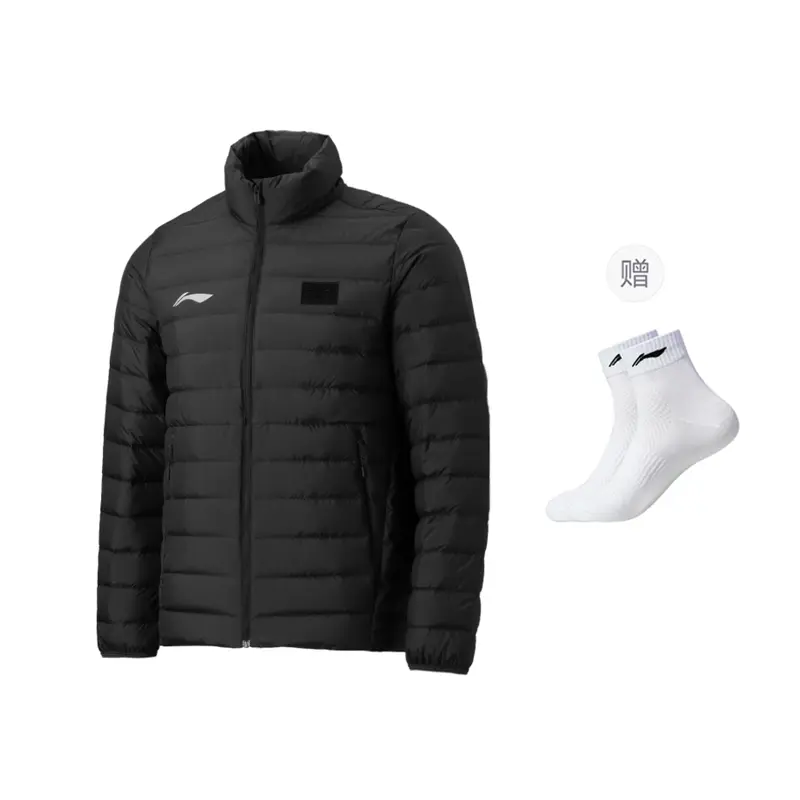 

Пуховая куртка Li Ning из коллекции для бадминтона, унисекс, черная