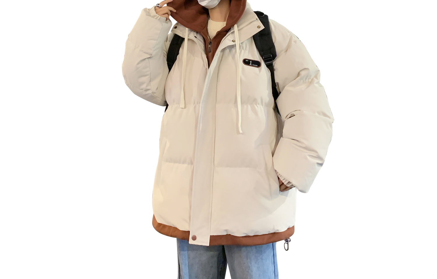 

MONTVOO Пуховик Unisex, Apricot