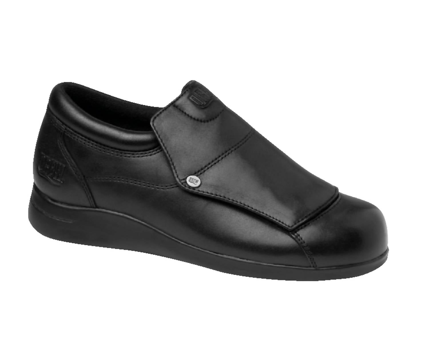 Женские повседневные туфли Victoria черные из телячьей кожи Drew Shoes