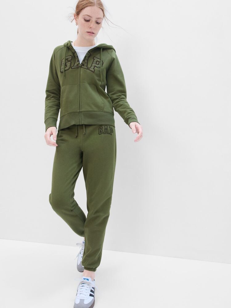 

Утепленные спортивные штаны с логотипом Gap, зеленый