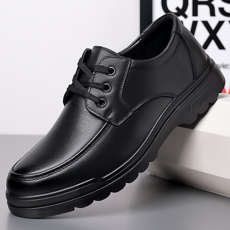 Мужские туфли EGCHI Men's Casual Shoes Men Mid-Top — фото 3