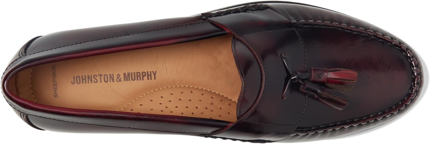 Лоферы Hayes Tassel Loafer Johnston & Murphy, цвет Burgundy — фото 2