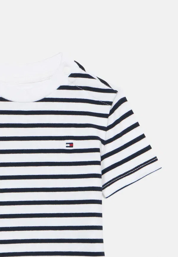 Футболка Tommy Hilfiger 2 Pack Back Smiley Logo Jersey T-Shirts Print, нежно-голубой — фото 4
