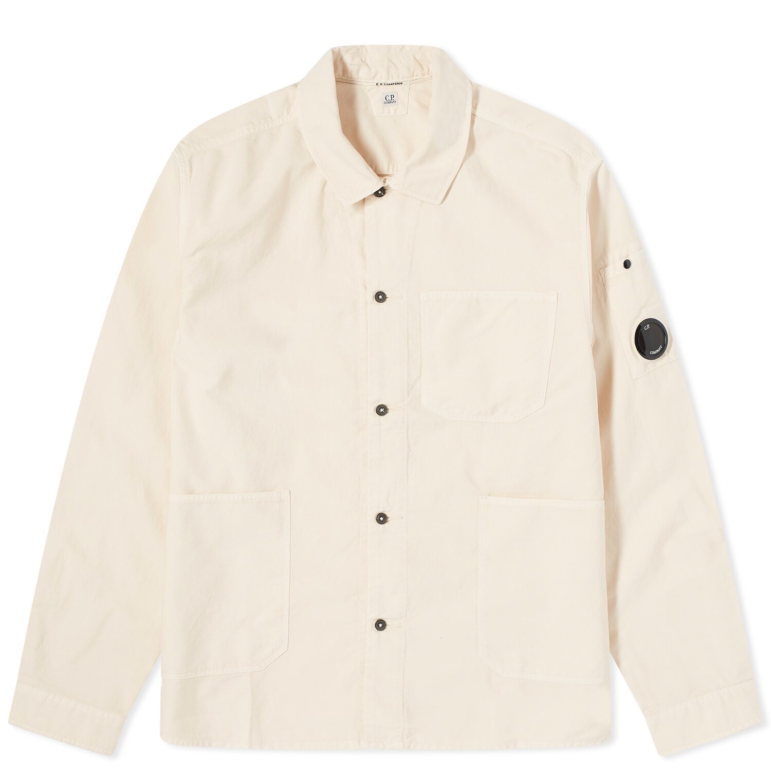 

Рубашка C.P. Company Ottoman Workwear Shirt, цвет Pistachio Shell