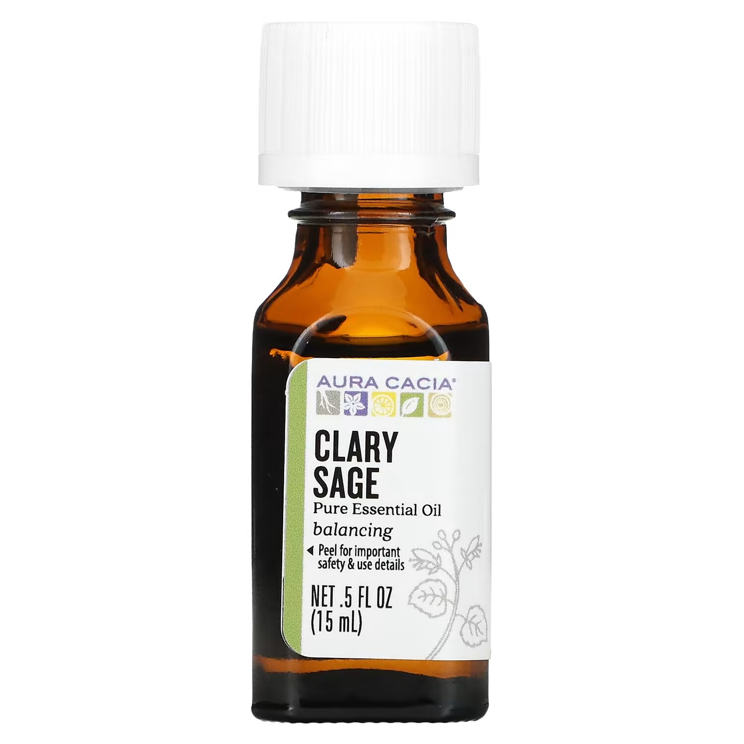 

Эфирное масло Aura Cacia Pure шалфея мускатного, 15 мл