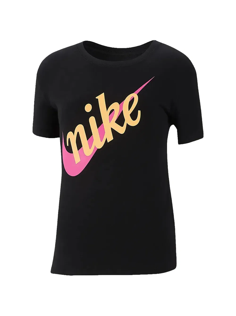 Футболка с логотипом Nike Kids, черный