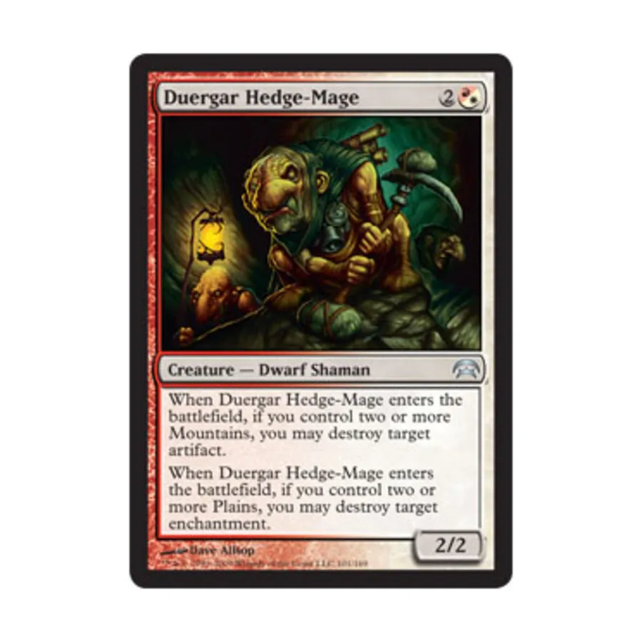 

CCG Дуэргар-хедж-маг (U), MTG - Planechase