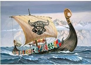 

Revell, набор модели корабля викингов