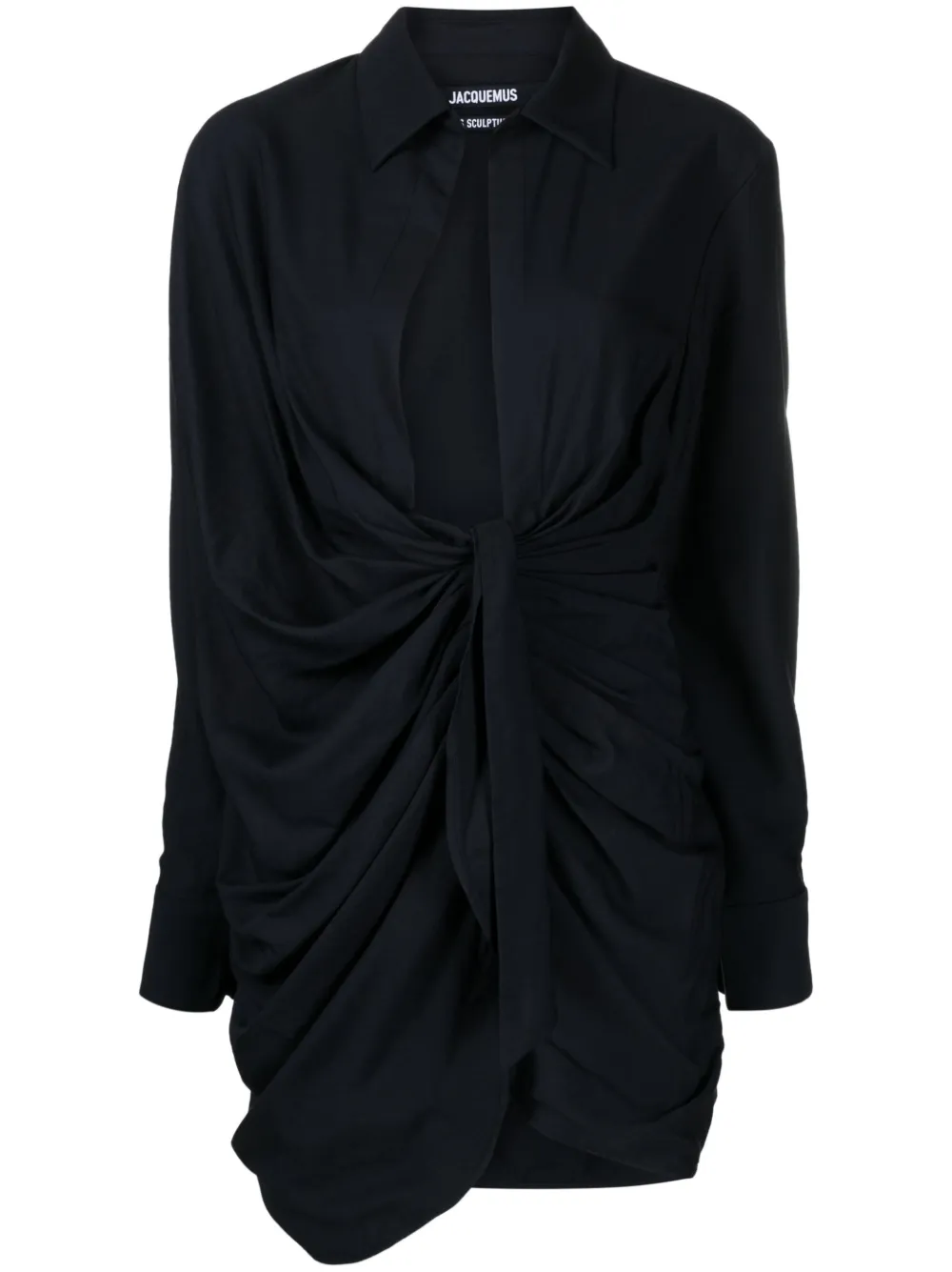 

Платье мини La Robe Bahia с драпировкой JACQUEMUS, синий