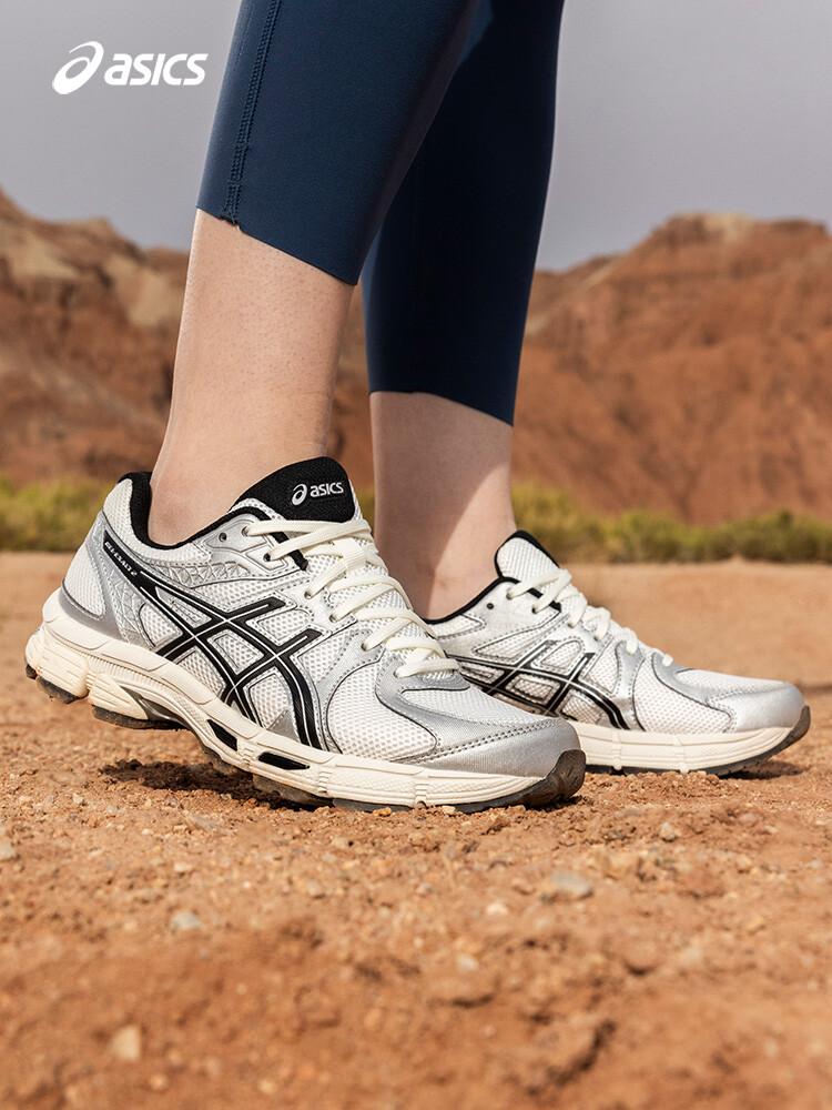 Кроссовки амортизирующие Gel-Exalt спортивные, белый / серебристый / черный — фото 2