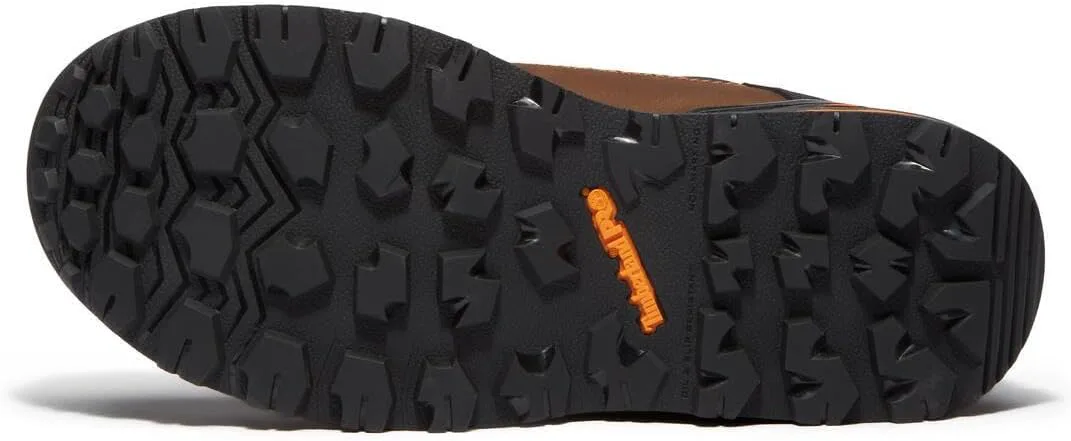 Мужские ботинки Timberland PRO 6 Boondock Ultralight с композитным носком, водонепроницаемые и противоскользящие, коричневый — фото 4