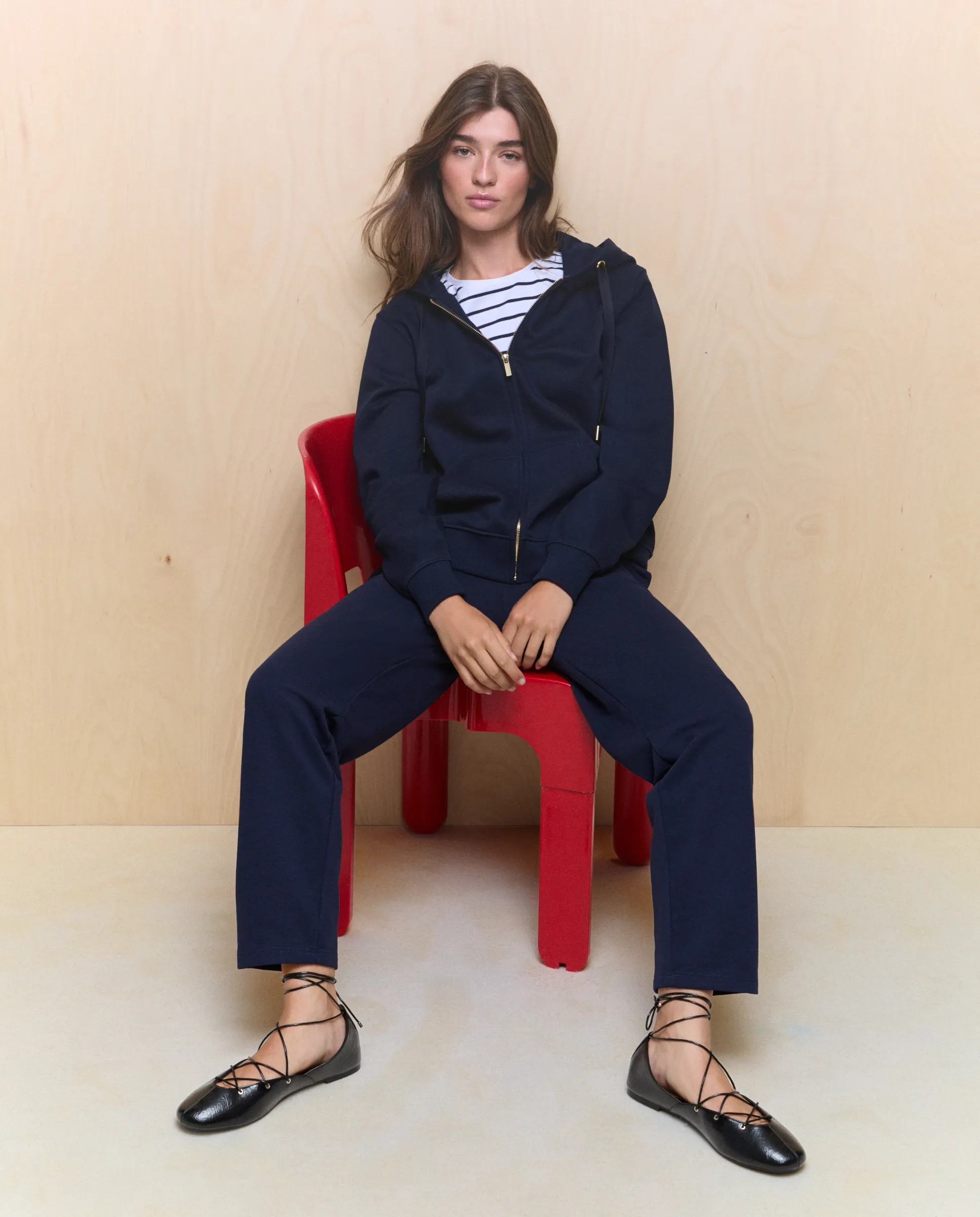 

Женские базовые флисовые брюки Easy Wear, темно-синий