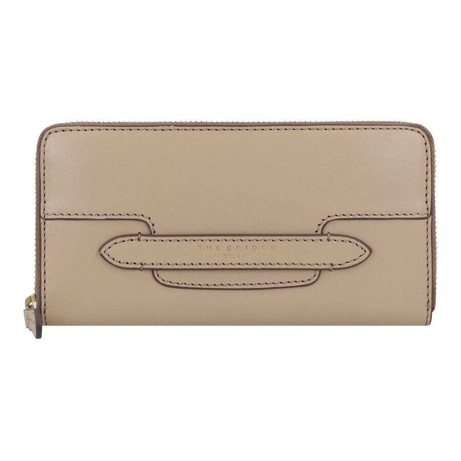 

Кошелек The Bridge Wallet Lucrezia, бежевый