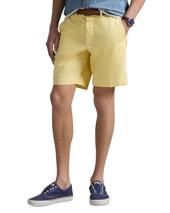 

9" Укороченные классические шорты для активного образа жизни Polo Ralph Lauren, желтый