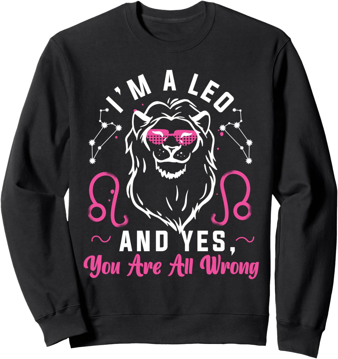 

Лев: Я Лев - и да, вы все не правы. Толстовка, черная Leo Zodiac Sign Designs For Women, Черный, Лев: Я Лев - и да, вы все не правы. Толстовка, черная Leo Zodiac Sign Designs For Women