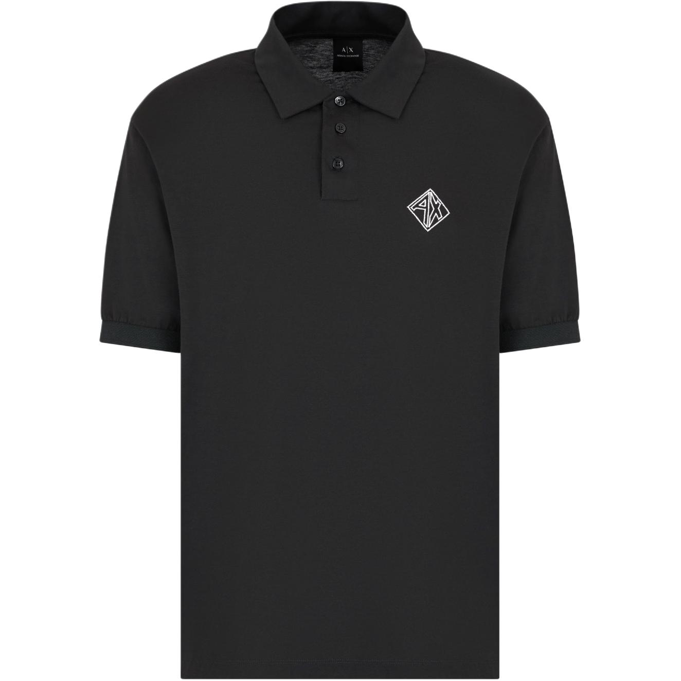 

ARMANI EXCHANGE Футболка-поло мужская green, Зеленый, ARMANI EXCHANGE Футболка-поло мужская green