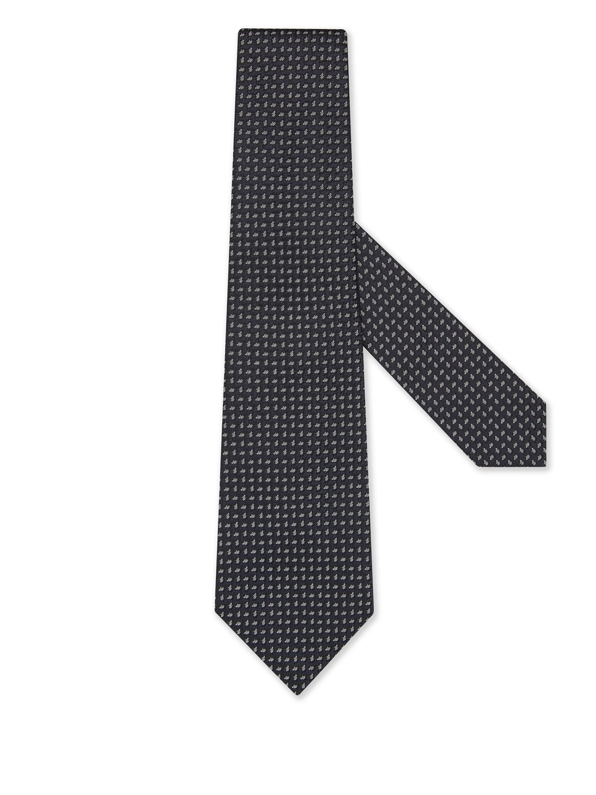 

Шелковый галстук Zegna, синий