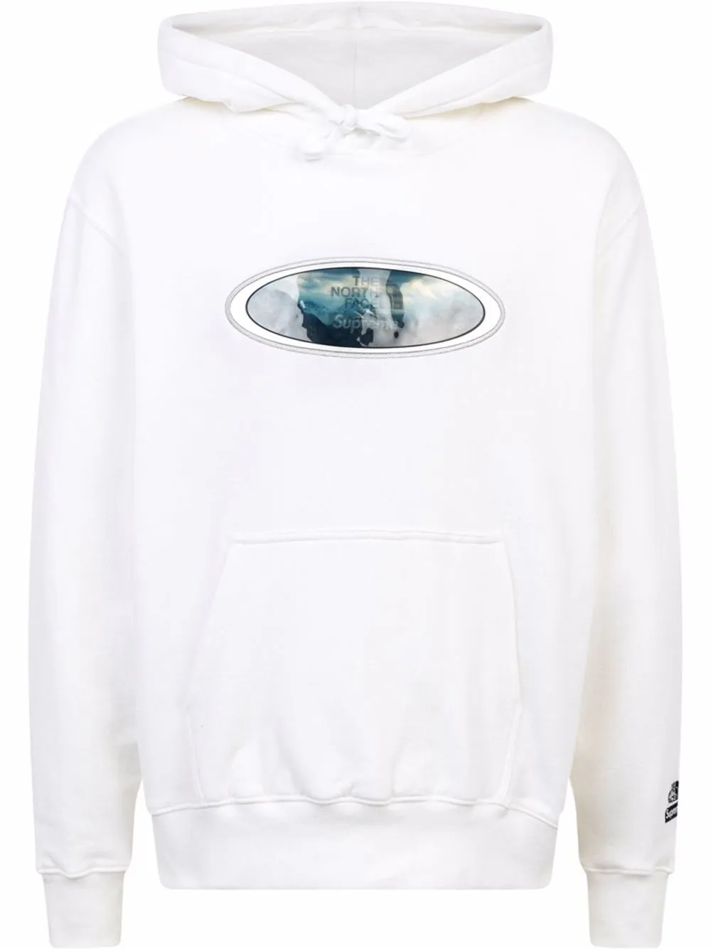 

Худи Lenticular Mountains из коллаборации с TNF Supreme, белый