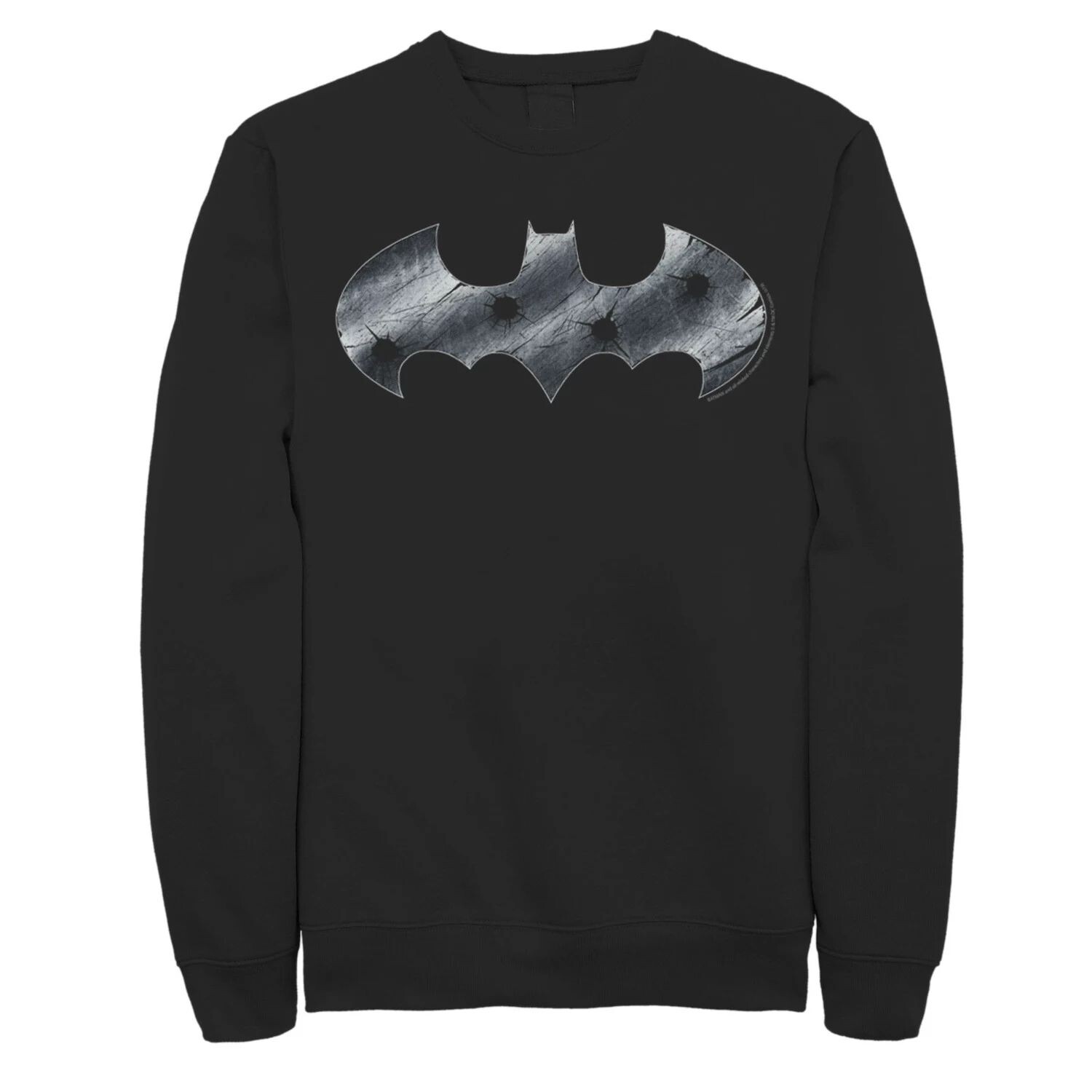 

Мужской свитшот с логотипом Batman Steel DC Comics