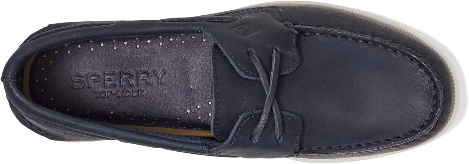 Мужские мокасины Sperry A/O с двумя туфлями класса люкс, темно-синий — фото 4