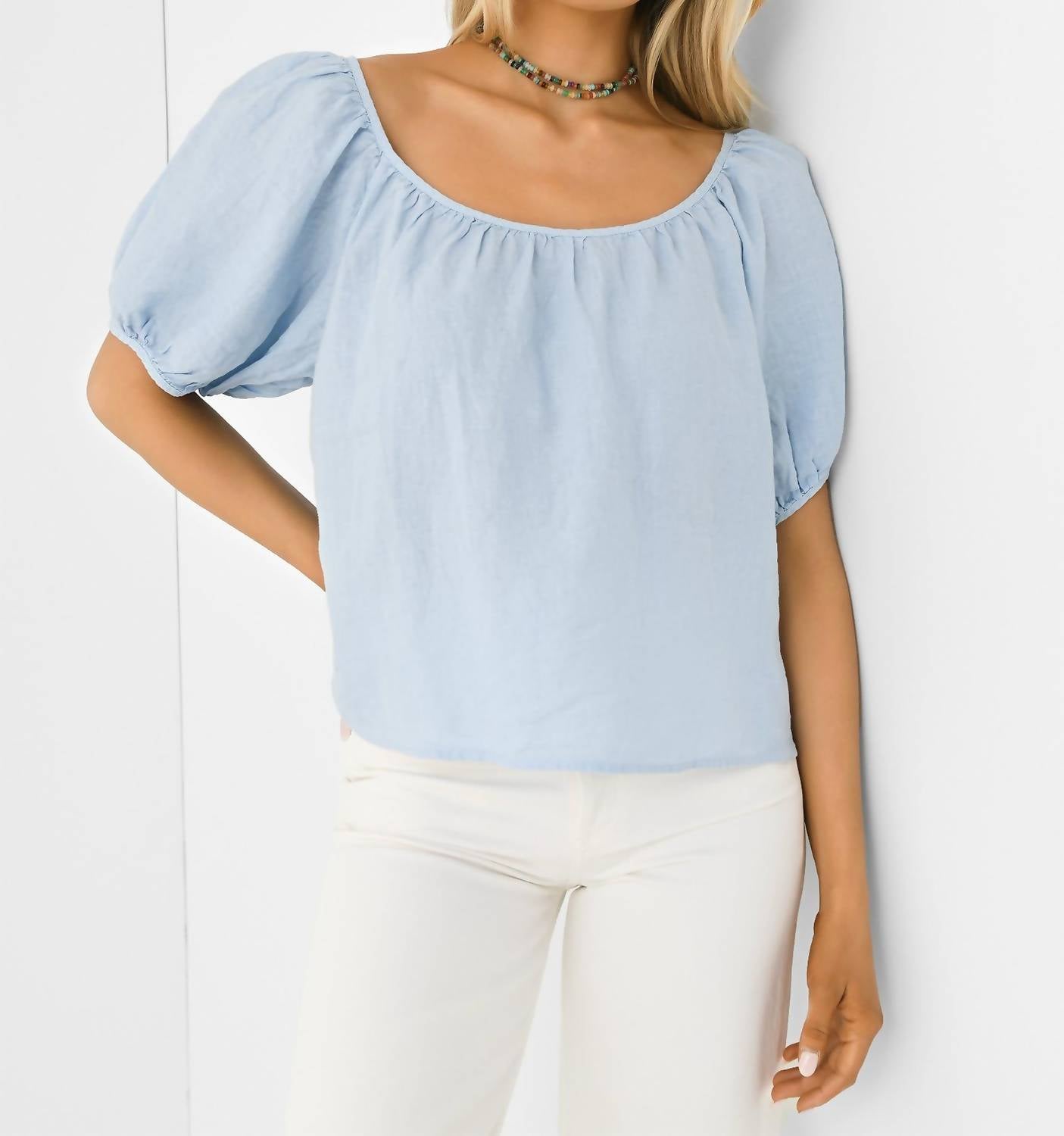 

Dana Топ в Billow Velvet by Graham & Spencer