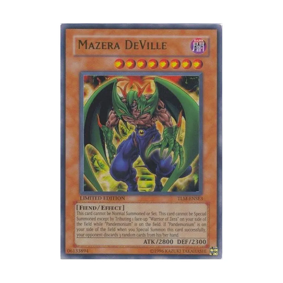 

CCG Мазера Девиль (ультра редкий), Yu-Gi-Oh - Promo - Special Edition - Singles