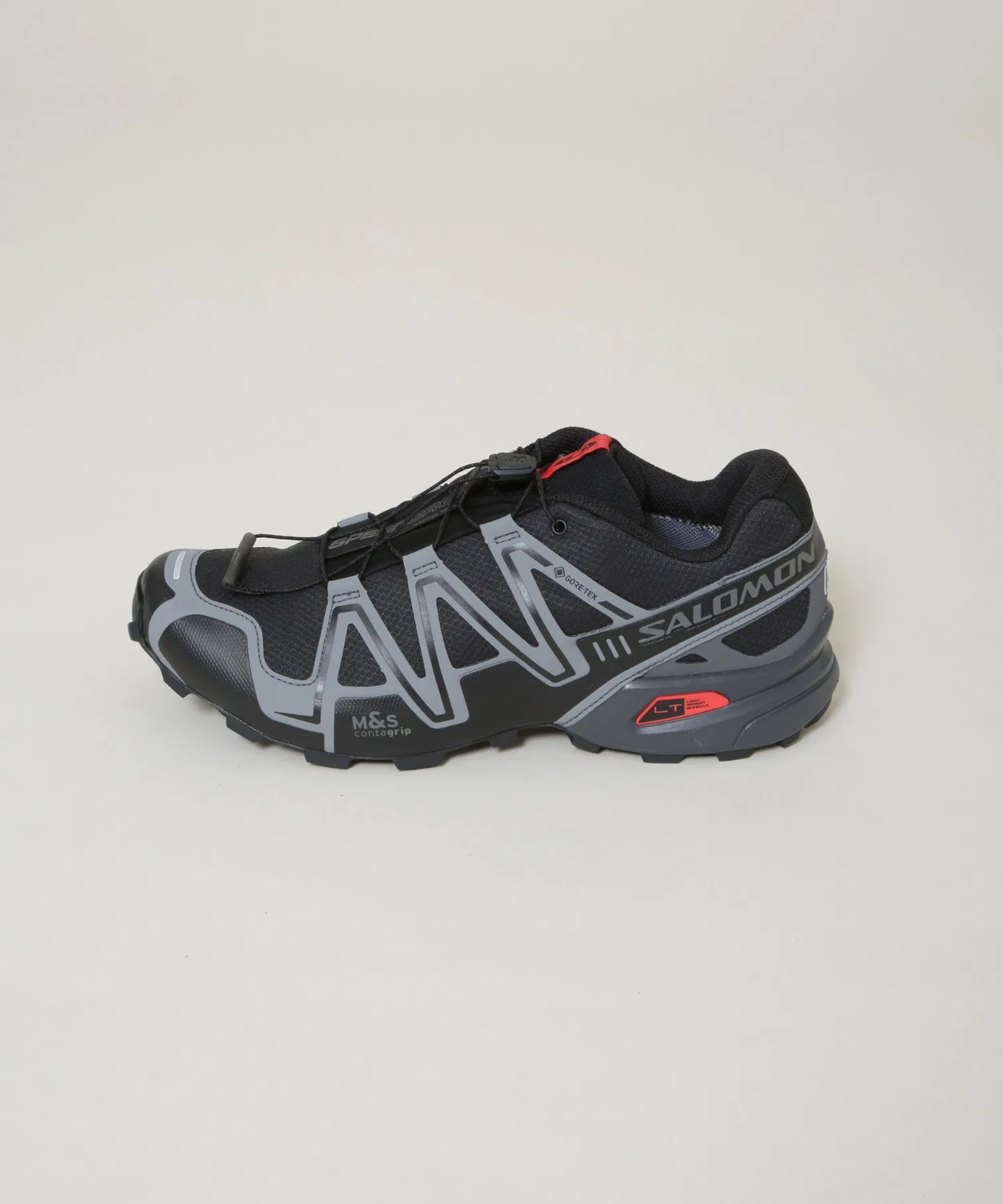 Мужские кроссовки Salomon Speedcross 3 GTX чёрные — фото 2