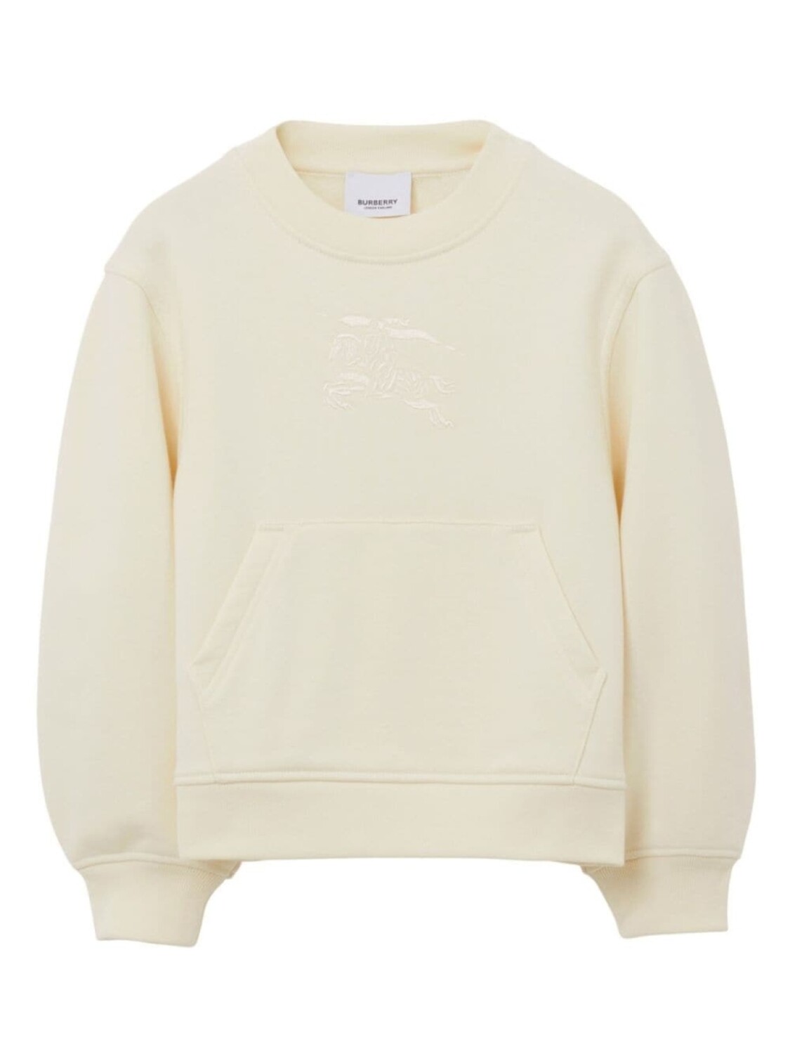 

Burberry Kids толстовка с вышивкой EKD, нейтральный цвет